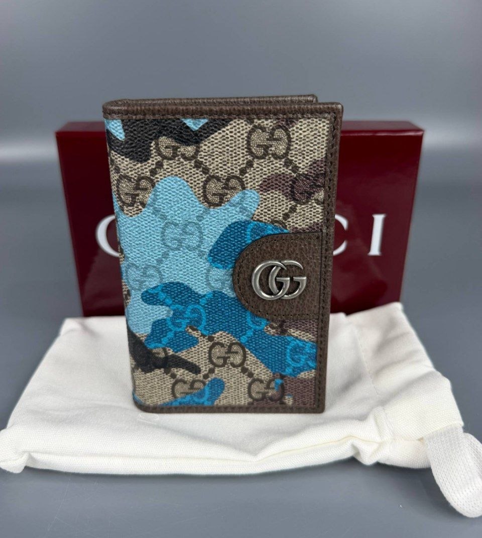 Картхолдер Gucci GG Icon Camouflage Long Card Case
