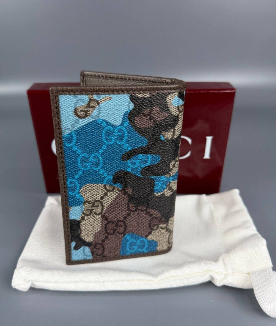 Картхолдер Gucci GG Icon Camouflage Long Card Case