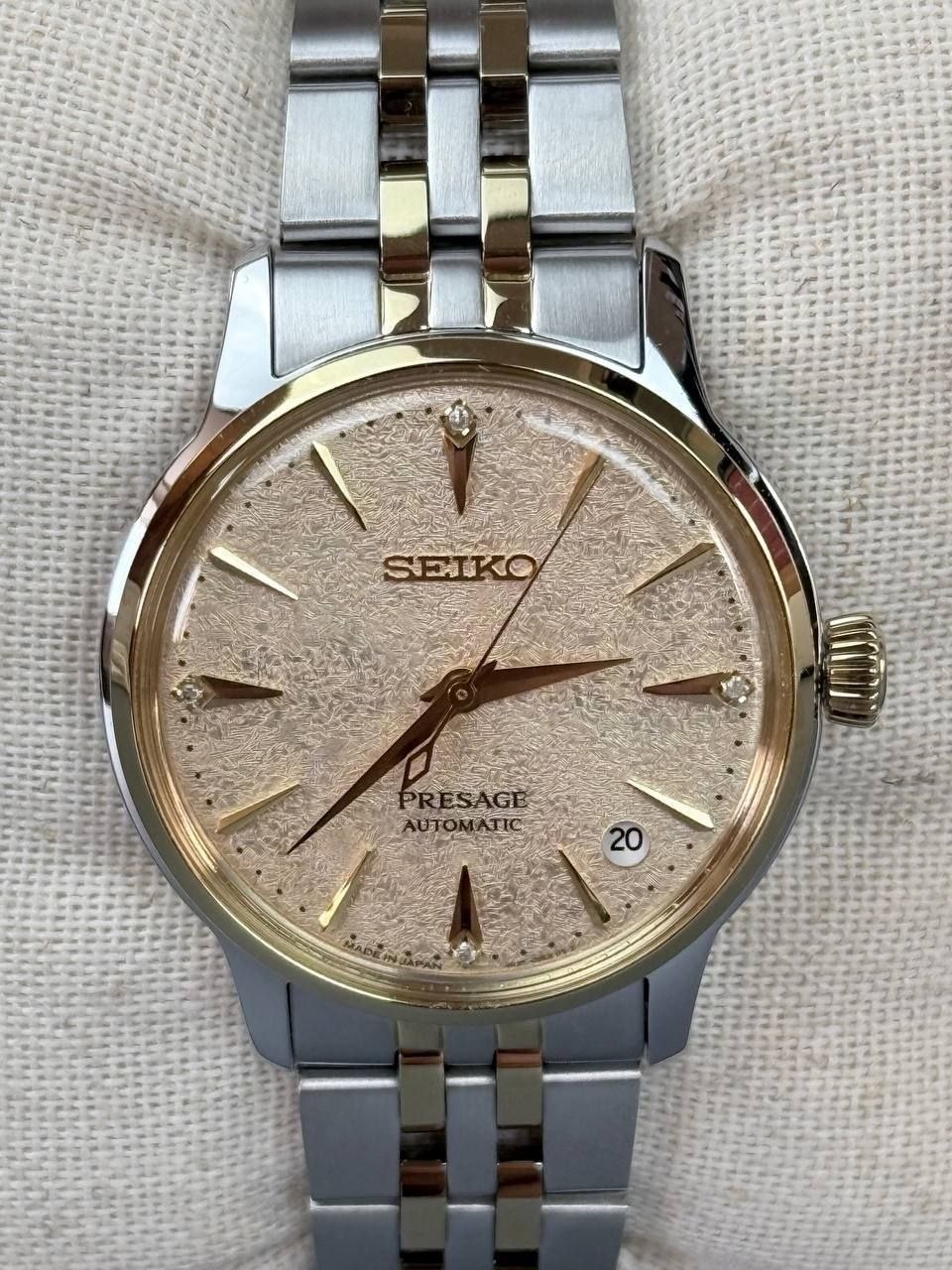 Женские часы Seiko Presage Cocktail Time 'Champagne'