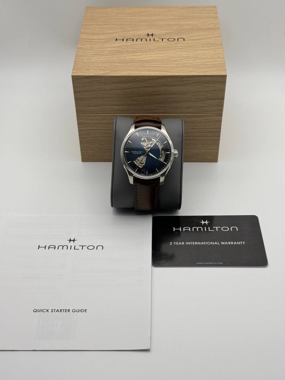 Механические часы Hamilton Jazzmaster Open Heart Auto