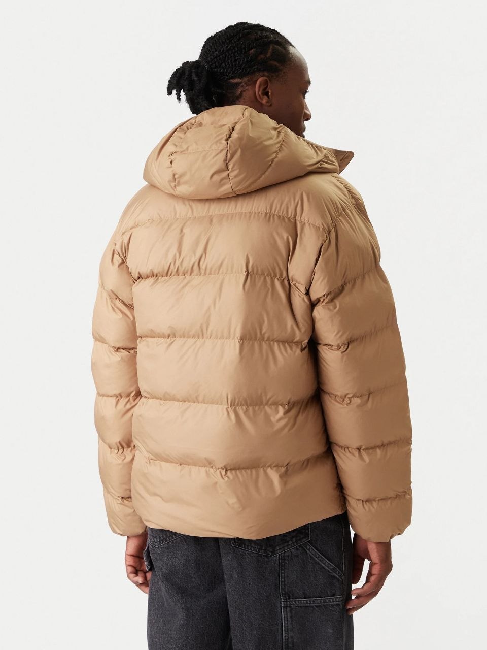 Куртка adidas Originals Tonal Hooded Puffer Jacket 'Cardboard'