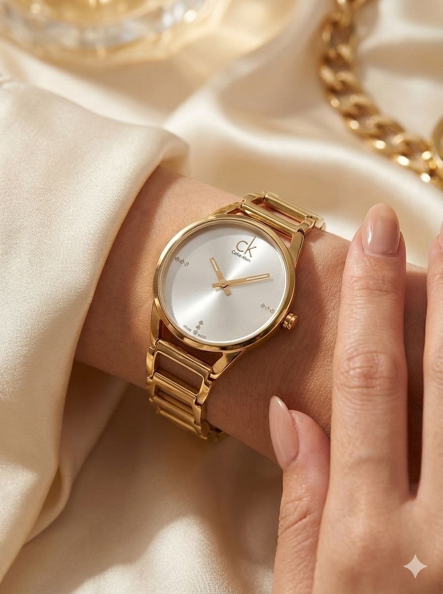 Женские часы Calvin Klein Stately Gold Watch