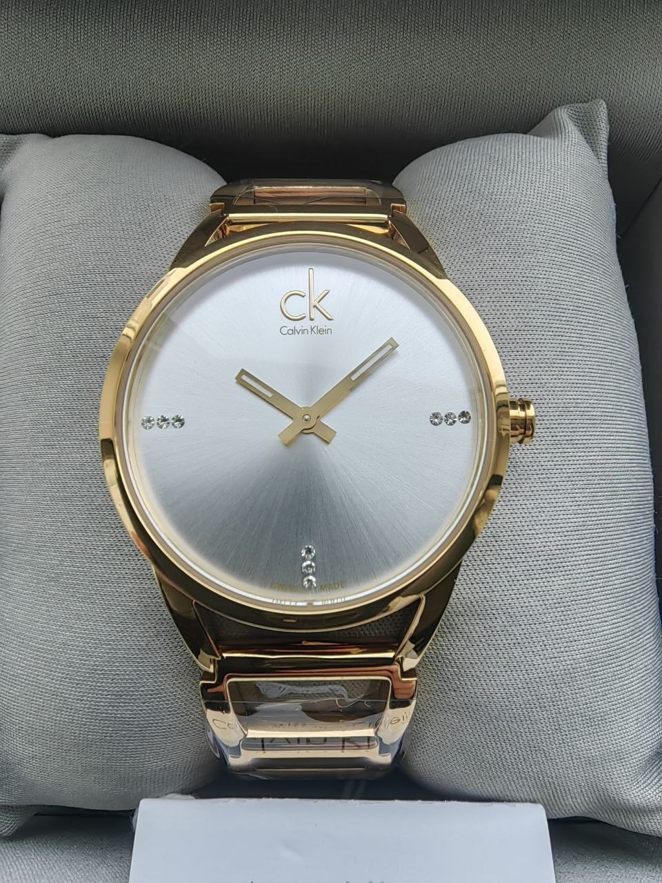 Женские часы Calvin Klein Stately Gold Watch