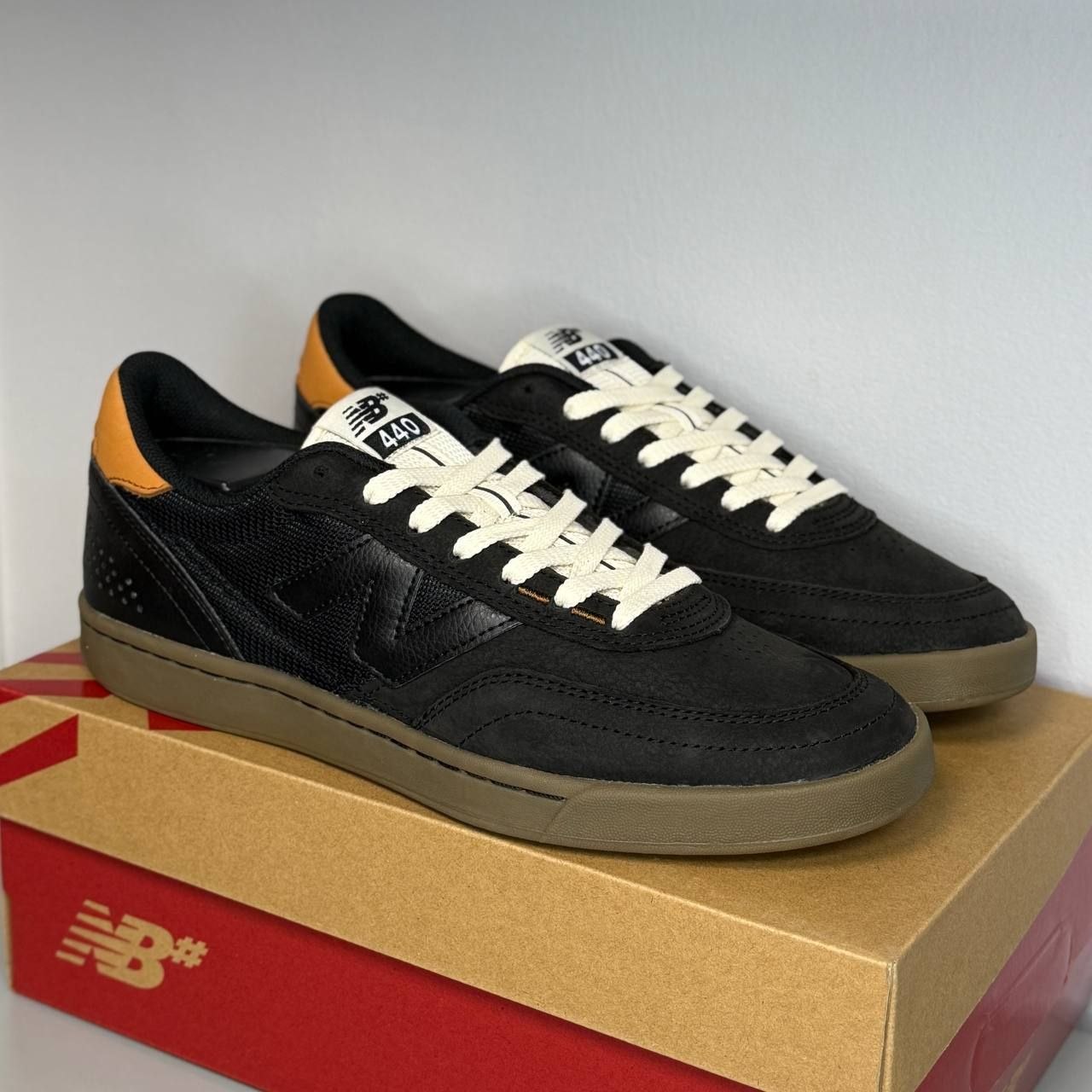 Кеды кроссовки New Balance Numeric 440 V2 'Black’