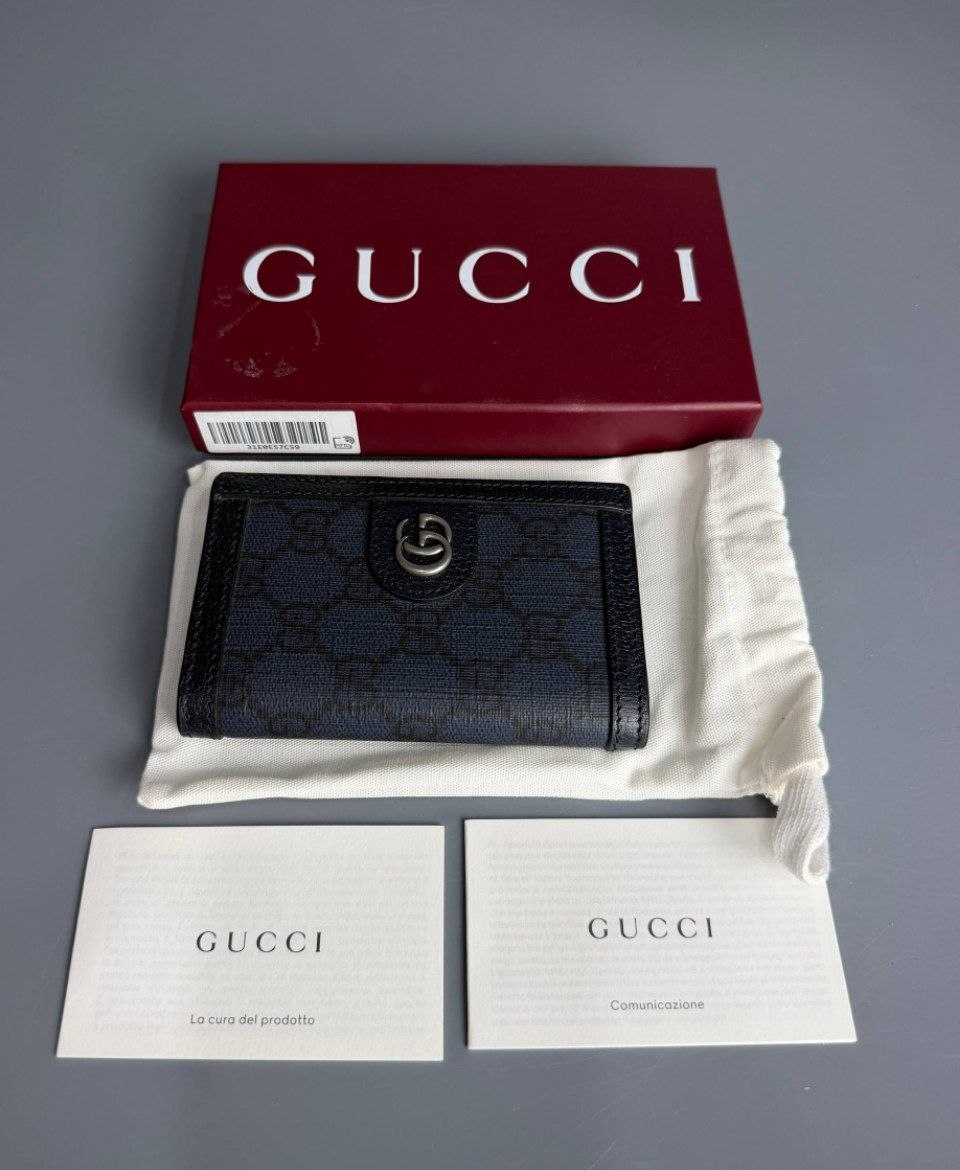 Картхолдер Gucci Signature GG Bifold Wallet