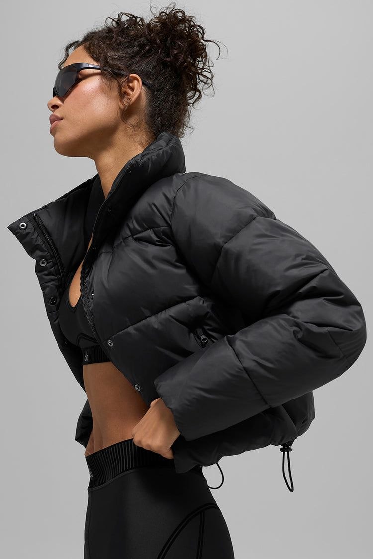 Женская куртка пуховик Alo Yoga Gold Rush Puffer