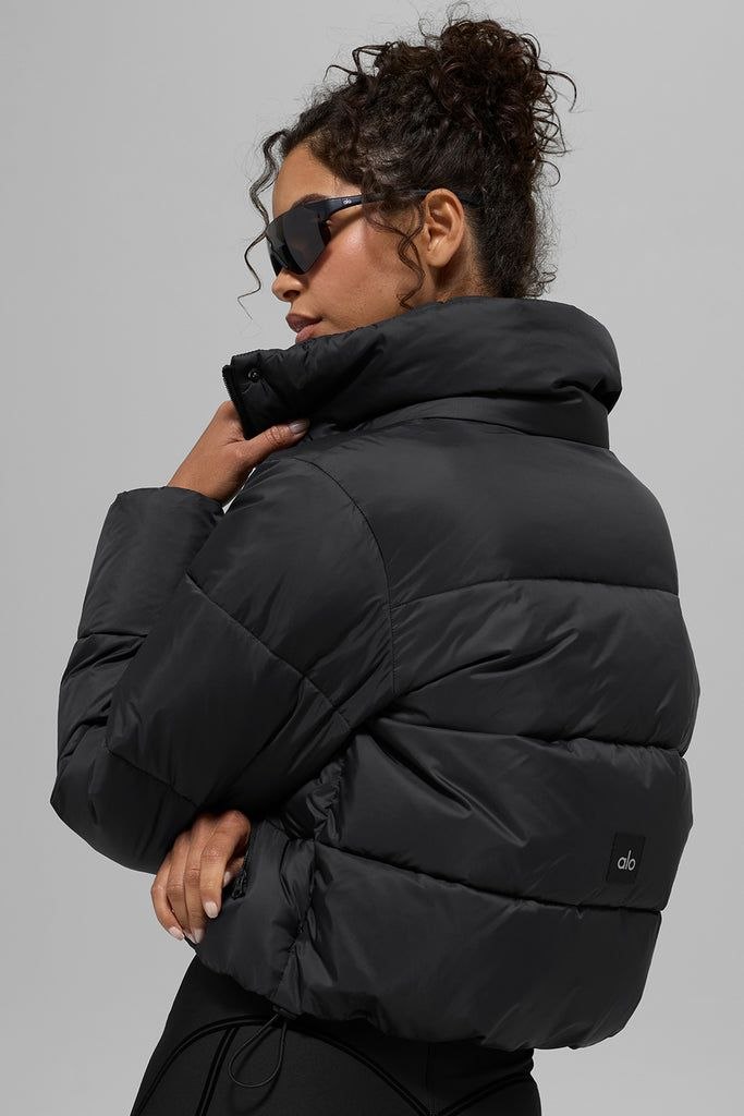 Женская куртка пуховик Alo Yoga Gold Rush Puffer