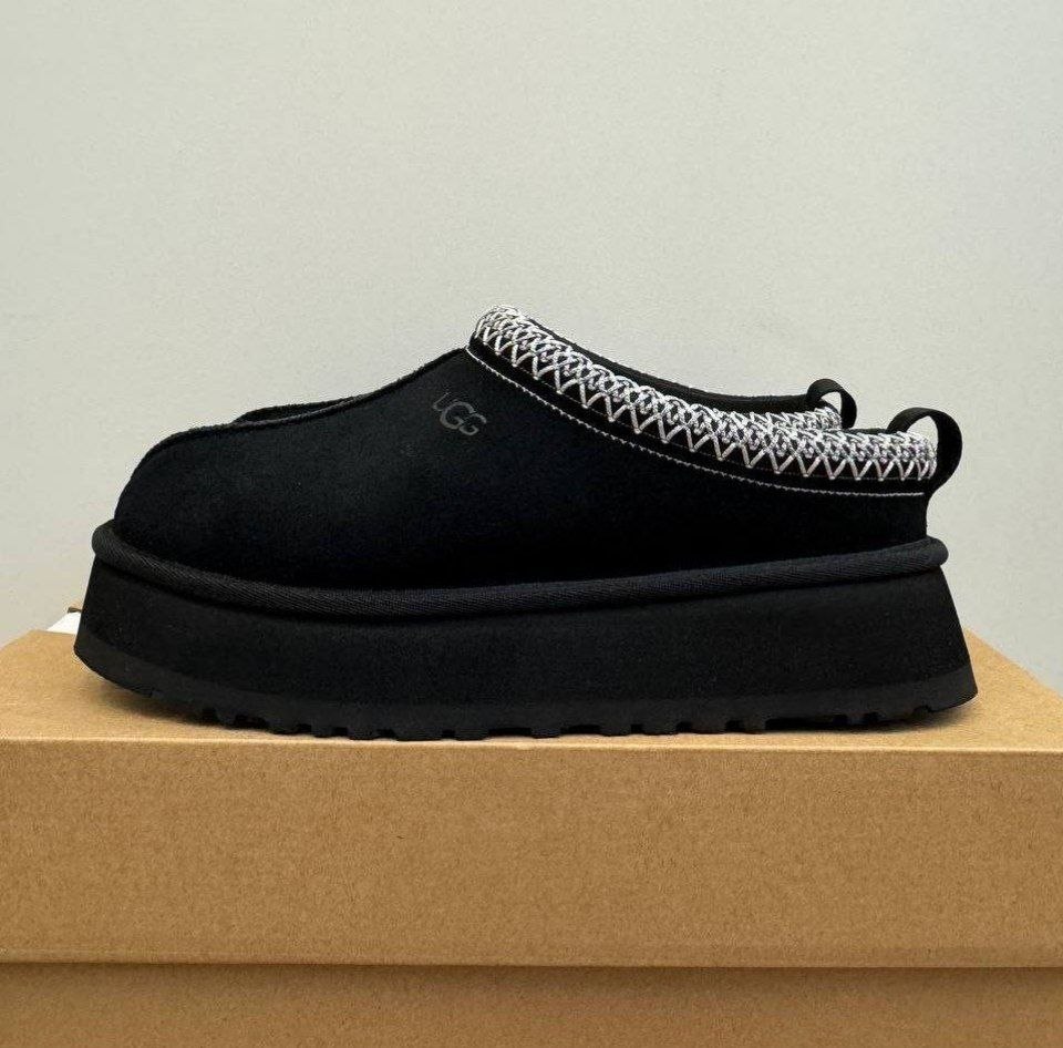 Женские угги ботинки UGG Original Tazz II Slippers 'Black'