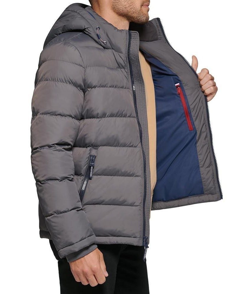 Куртка пуховик Tommy Hilfiger Quilted Puffer Jacket 'Charcoal'