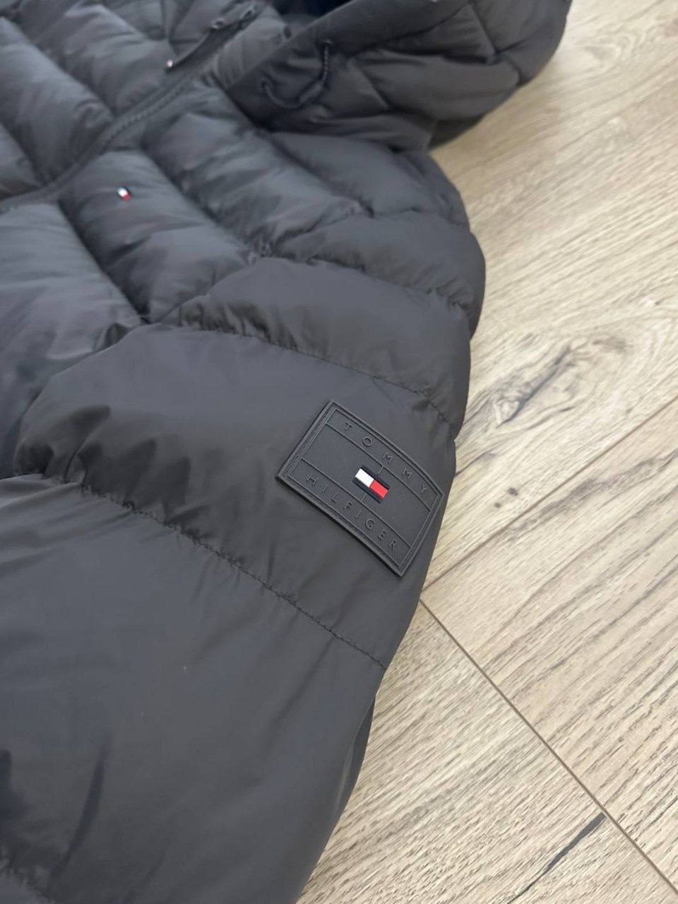 Куртка пуховик Tommy Hilfiger Quilted Puffer Jacket 'Charcoal'